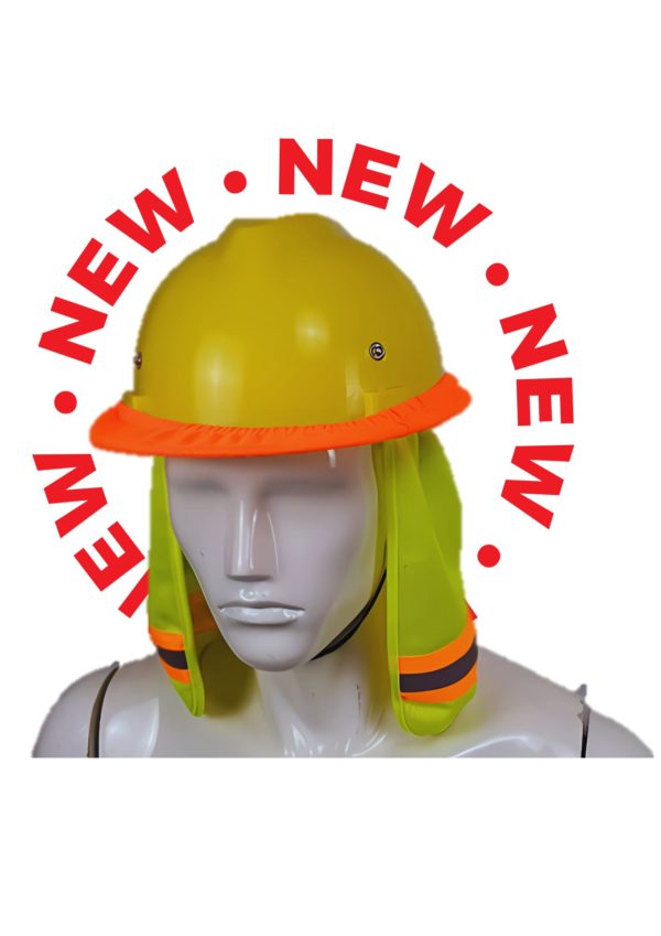 Hi-Vis Mesh Neck Cover Flap (HVMC01 YELLOW)