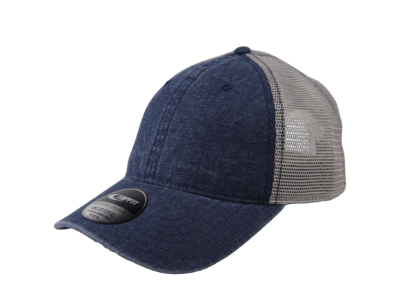 VINTAGE WASHED TRUCKER (VWT-04 NAVY/GREY)