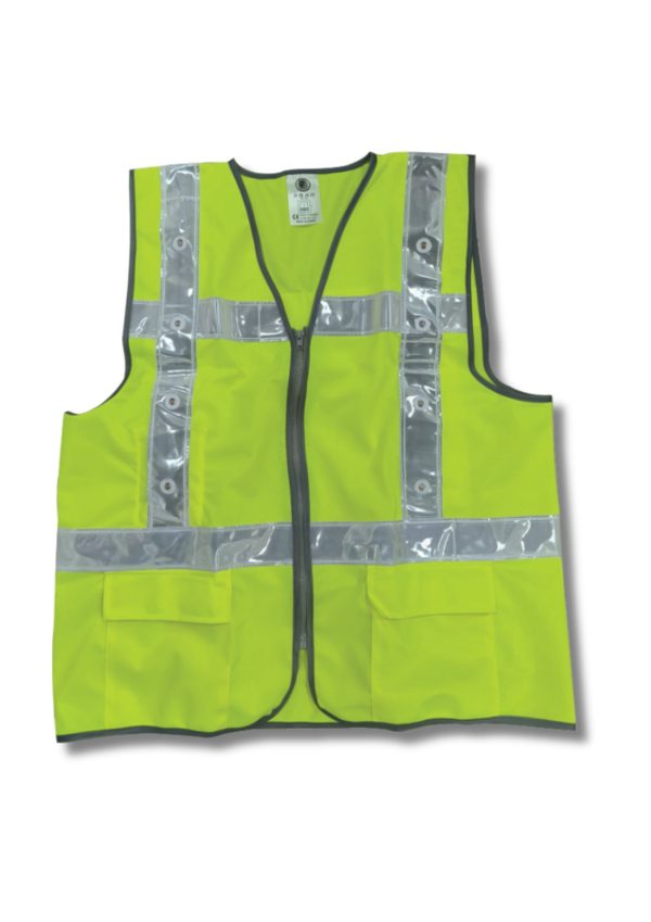 LED Signaling High Visibility Vest (Orange HVLED01)