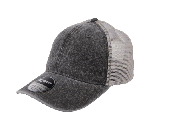 VINTAGE WASHED TRUCKER (VWT-05 BLACK/GREY)