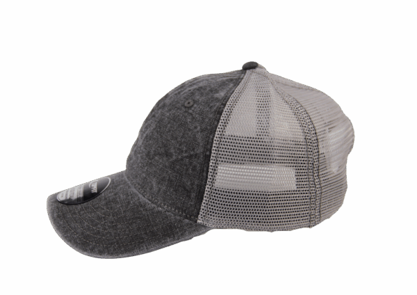 VINTAGE WASHED TRUCKER (VWT-05 BLACK/GREY)