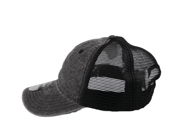 VINTAGE WASHED TRUCKER (VWT-02 BLACK/BLACK)