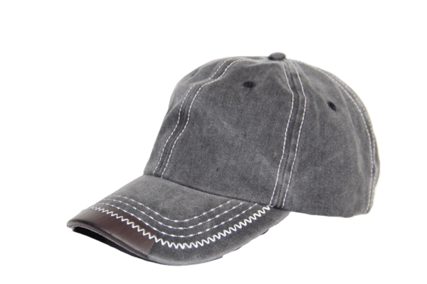 Executive Washed Cap (EWC-03 Charcoal)