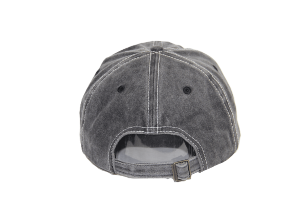 Executive Washed Cap (EWC-03 Charcoal)