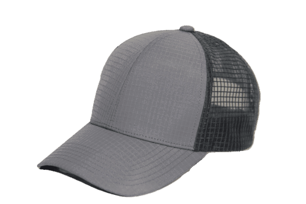 Grid Trucker Mesh Fabric (Grey/Grey TS-GT002)