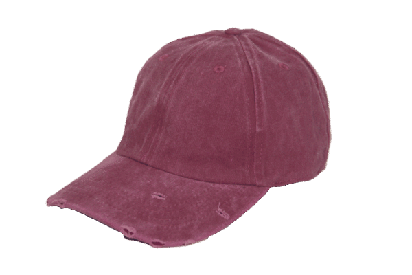 Vintage Washed Cap (Burgundy VWC05)