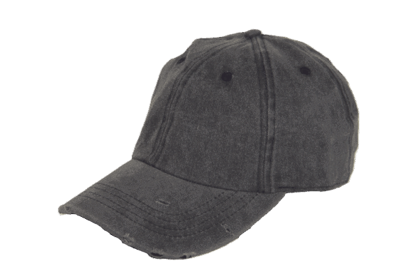 Vintage Washed Cap (Charcoal VWC04)