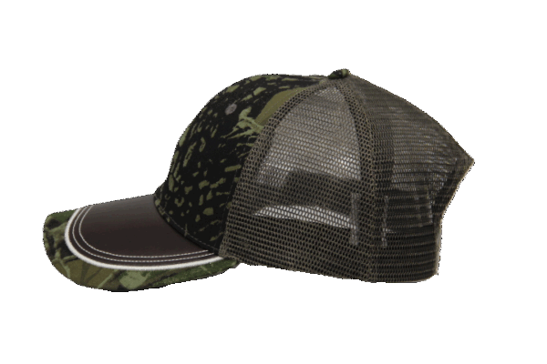 Safari PU Trucker (Green/Camo SPT-04)