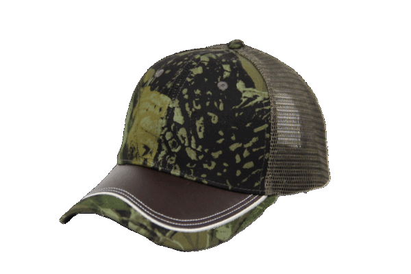 Safari PU Trucker (Green/Camo SPT-04)