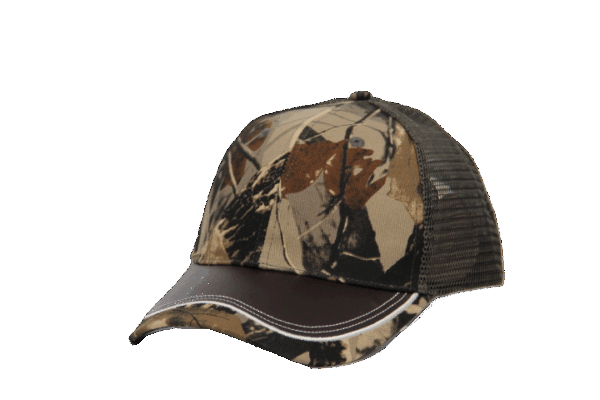 Safari PU Trucker (Tan/Camo SPT-06)