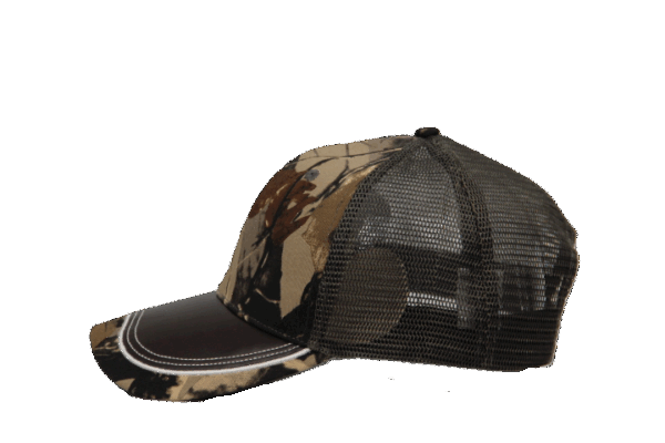 Safari PU Trucker (Tan/Camo SPT-06)