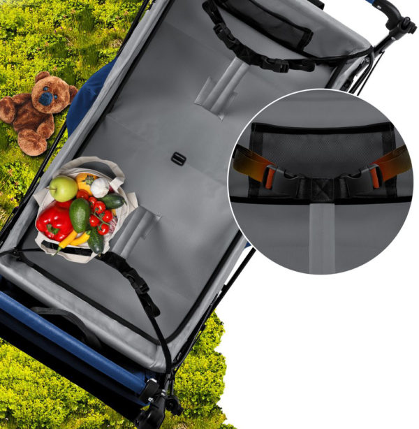 Trolley King Executive Trolley (Navy/Silver E01)