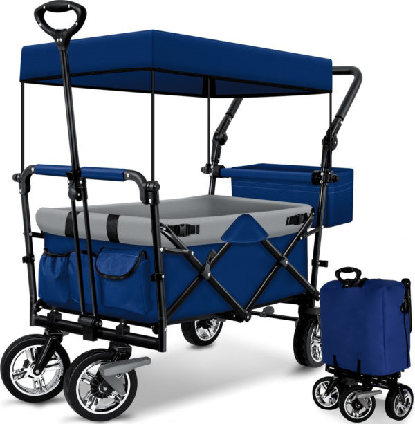 Trolley King Executive Trolley (Navy/Silver E01)