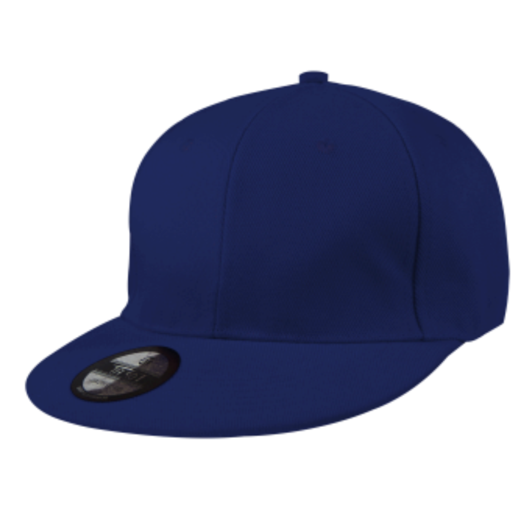 SNAP BACK FLAT PEAK CAP (SB003 NAVY) – King Caps