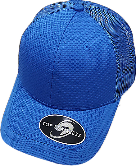 WAFFLE TRUCKER CAP-ROYAL BLUE (TS-WTC06) – King Caps